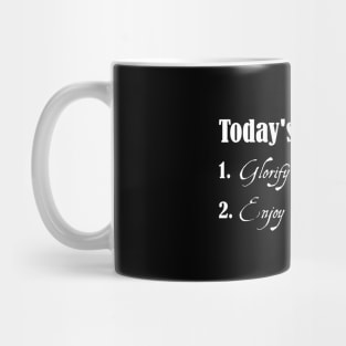 To Do List Westminster Shorter Catechism Mug